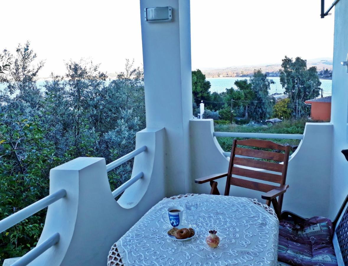Amazing Sea View-Neos Pyrgos Beach -Evoia Greece Neos Pirgos Exterior photo